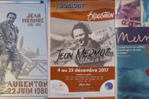 Exposition “Jean Mermoz, aviateur de légende” - Domont - 4 au 23 décembre 2017 - Photo : Françoise Gency Exposition “Jean Mermoz, aviateur de légende”
