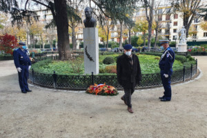 Cérémonie “84ème anniversaire de la disparition de la Croix du Sud” Neuilly - Décembre 2020