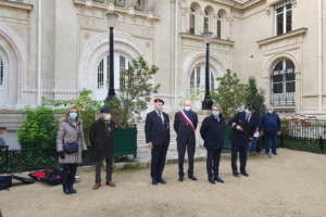 Cérémonie “84ème anniversaire de la disparition de la Croix du Sud” Neuilly - Décembre 2020